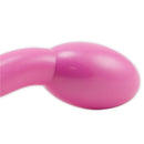 Adam & Eve G-gasm Delight G-Spot Vibrator Pink showing the curved shaft and enlarged tip for targeted stimulation.