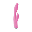 Adam & Eve G-gasm Rabbit Vibrator Hot Pink, designed for G-spot and clitoral stimulation with dual motors.