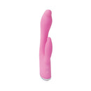 Adam & Eve G-gasm Rabbit Vibrator Hot Pink features dual motors for G-spot and clitoral stimulation.
