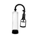 Adam & Eve Starter Penis Pump Clear for firmer, fuller erections with a clear vacuum chamber.