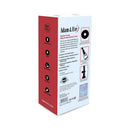 Adam & Eve Starter Penis Pump Clear packaging with features and instructions for male enhancement.