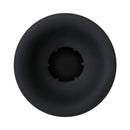 Adam & Eve Rechargeable Vibrating Anal Plug Trainer Kit silicone plug top view for comfortable anal play.