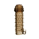 Adam & Eve Vibrating Penis Sleeve Kit with textured design for enhanced sensations and comfort during partnered play.