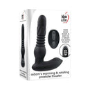 Adam & Eve Adam's Warming & Rotating Prostate Thruster with remote for hands-free pleasure and vibrating thrust action.