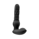 Adam & Eve Adam's Warming & Rotating Prostate Thruster featuring textured shaft and curved design for P-spot stimulation.