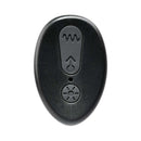 Adam & Eve Adam's Warming & Rotating Prostate Thruster remote control for hands-free pleasure adjustments.