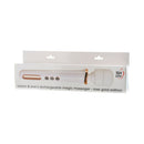 Adam & Eve Magic Massager Corded Wand Vibrator White packaging featuring rose gold edition.