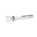 Adam & Eve Magic Massager Corded Wand Vibrator White features a sleek design and easy-to-use controls for ultimate pleasure.
