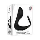 Adam & Eve Adam's Rechargeable Prostate Pleaser With C-Ring in box packaging.