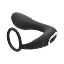 Adam & Eve Adam's Rechargeable Prostate Pleaser With C-Ring for P-spot stimulation and firmer erections.