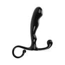 Adam & Eve Adam's Pleasure Kit For Him prostate massager in sleek black design for comfort and stimulation.