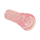 Adam & Eve Super Head Honcho Masturbator in pink, designed for intense pleasure with upgraded suction for an enhanced experience.