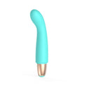 Adam & Eve Playful Seduction Bullet Vibrator Kit in aqua with tapered tip for targeted stimulation.