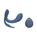 Adam & Eve Licking Vibrator With Remote, featuring a wearable design and remote control for versatile stimulation.