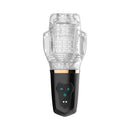 Adam & Eve Adam's Gawk Gawk 2.0 Sucking & Vibrating Sleeve showcasing powerful suction and dual-bullet vibration.