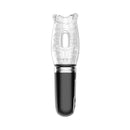 Adam & Eve Adam's Gawk Gawk 3.0 Thrusting Vibrating Sleeve showcasing its mouth-shaped opening and innovative design.