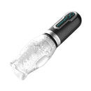 Adam & Eve Adam's Gawk Gawk 3.0 Thrusting Vibrating Sleeve with mouth opening and textured interior.