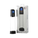 Adam & Eve Adam's Rechargeable Penis Pump with digital display and packaging.