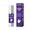 Dr Tush's After Butt Play Aftercare Gel Purple Box 12-Pack packaging and bottle for soothing post-anal play care.