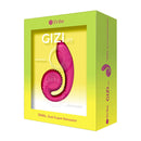 SVibe Snail Gizi Lite Vibrator Sweet Dragonfruit packaging showcasing the ergonomic design for enhanced pleasure.