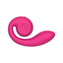 SVibe Snail Gizi Lite Vibrator Sweet Dragonfruit in vibrant pink color, designed for G-spot and clitoral stimulation.
