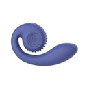 SVibe Snail Gizi Lite Vibrator Juicy Blueberry in a sleek blue design with ergonomic shape for G-spot stimulation.