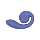 SVibe Snail Gizi Lite Vibrator Juicy Blueberry in a sleek blue design, perfect for G-spot pleasure.