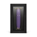 LELO MIA 3 Personal Vibrator Purple in elegant packaging, showcasing its sleek design and discreet portability.