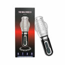 The Male Rose 3 Thrusting Rotating Vibrating Masturbator packaging and product design with detailed features.