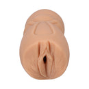 Signature Strokers Lexi Luna Ultraskyn Pocket Pussy Vanilla close-up view showing detailed texture and lifelike design.