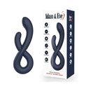 Adam & Eve Twisted Temptations Dual-ended Bendable Vibrator with packaging and features.