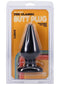 Doc Johnson Classic Butt Plug Large Black packaging featuring a large black butt plug for anal pleasure.