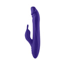 FemmeFunn Booster Rabbit Vibrator XL Dark Purple, designed for enhanced blended stimulation and deeper reach.