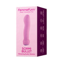 FemmeFunn Sormi Flickering Bullet Vibrator Pink packaging featuring advanced flickering technology.