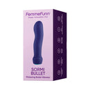 FemmeFunn Sormi Flickering Bullet Vibrator Purple in sleek packaging showcasing innovative design.