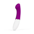 LELO GIGI 3 App Controlled G Spot Vibrator Deep Rose in stylish purple design, perfect for G-spot and clitoral stimulation.