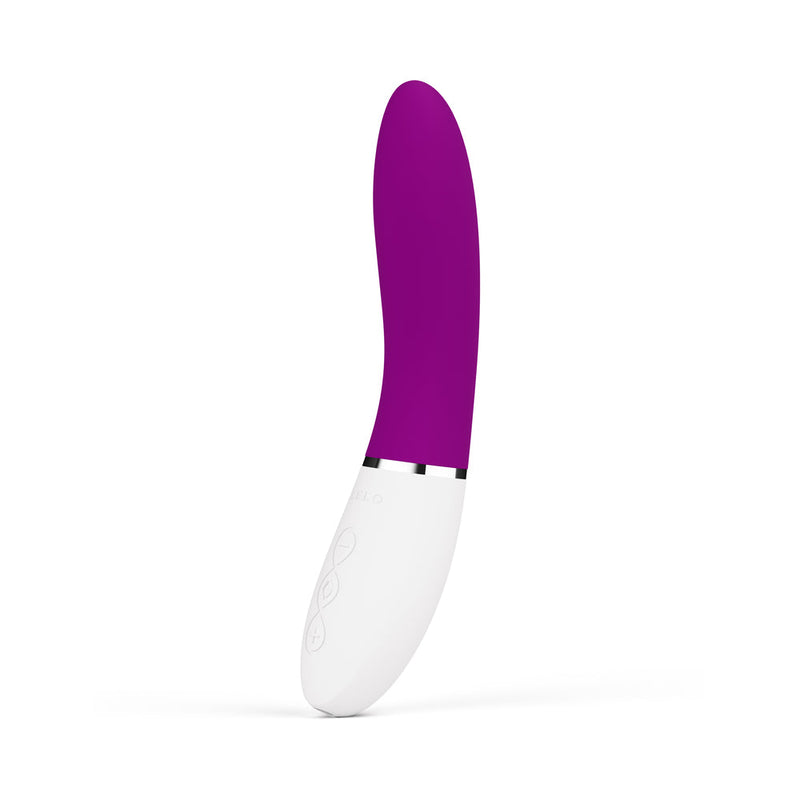 LELO LIV 3 App Controlled G Spot Vibrator Deep Rose in elegant design with smooth silicone for G-spot massage.