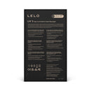 LELO LIV 3 App Controlled G Spot Vibrator Plum packaging back with product details and features.