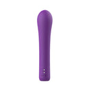 B Swish Bwild Bunny Infinite Deluxe Purple sensual massager in vibrant purple color for customizable pleasure