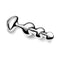 Njoy Disco Stainless Steel Dildo showcasing sleek design and polished finish for luxurious pleasure.
