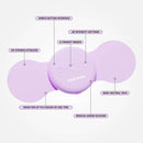 VUSH Aura Wireless TENS Replacement Electro Gel Pads with button interface and intensity settings for effective pain relief