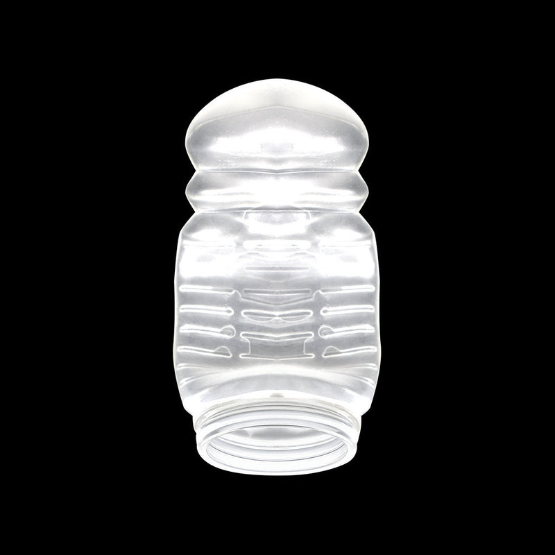 Sleev Individual Pouch Stroker to Go, clear and discreet portable stroker for on-the-go pleasure.