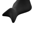 Adam & Eve The Rumbling Rider Vibrating Grinder Black close-up, showcasing its sleek ergonomic design.