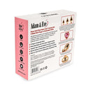 Adam & Eve Rose Gold Pink Heart Anal Plug Training Set box showcasing three graduated metal plugs with heart-shaped jewels.