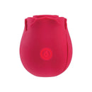 Adam & Eve Eve's Ravishing Suction Rose Clitoral Stimulator in vibrant pink silicone design.