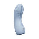 Adam & Eve Cum To Me Finger Vibrator Periwinkle, a blue fingertip vibrator for enhanced intimacy and control.