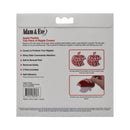 Adam & Eve Apple Satin Nipple Pasties packaging showcasing the self-adhesive nipple covers with satin finish.