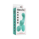 Adam & Eve The Wave Rider Remote Vibrating Grinder packaging showcasing features and controls.
