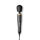 Doxy Die Cast Wand Matte Black & 24k Gold luxury massager with matte finish and gold collar.