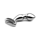 njoy Prostate Pfun Stainless Steel Plug featuring a sleek, ergonomic design for precision prostate pleasure.
